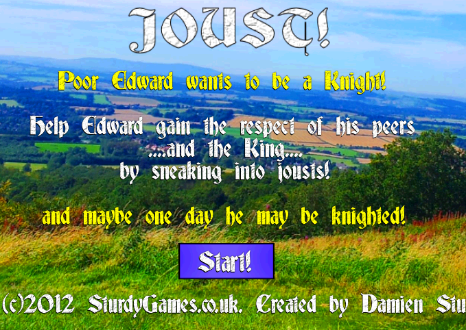 Joust title