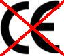 Fake CE logo